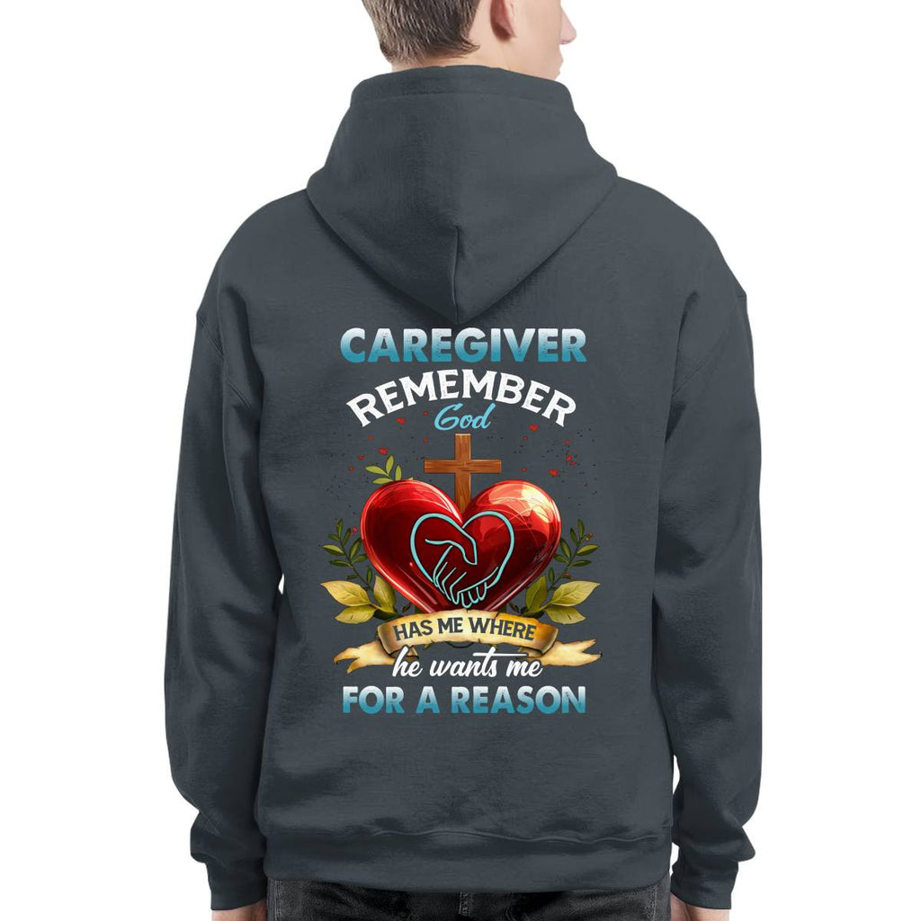 Awesome Caregiver Remember Gold -T-shirt-#F060824GODHS6BCAREZ4