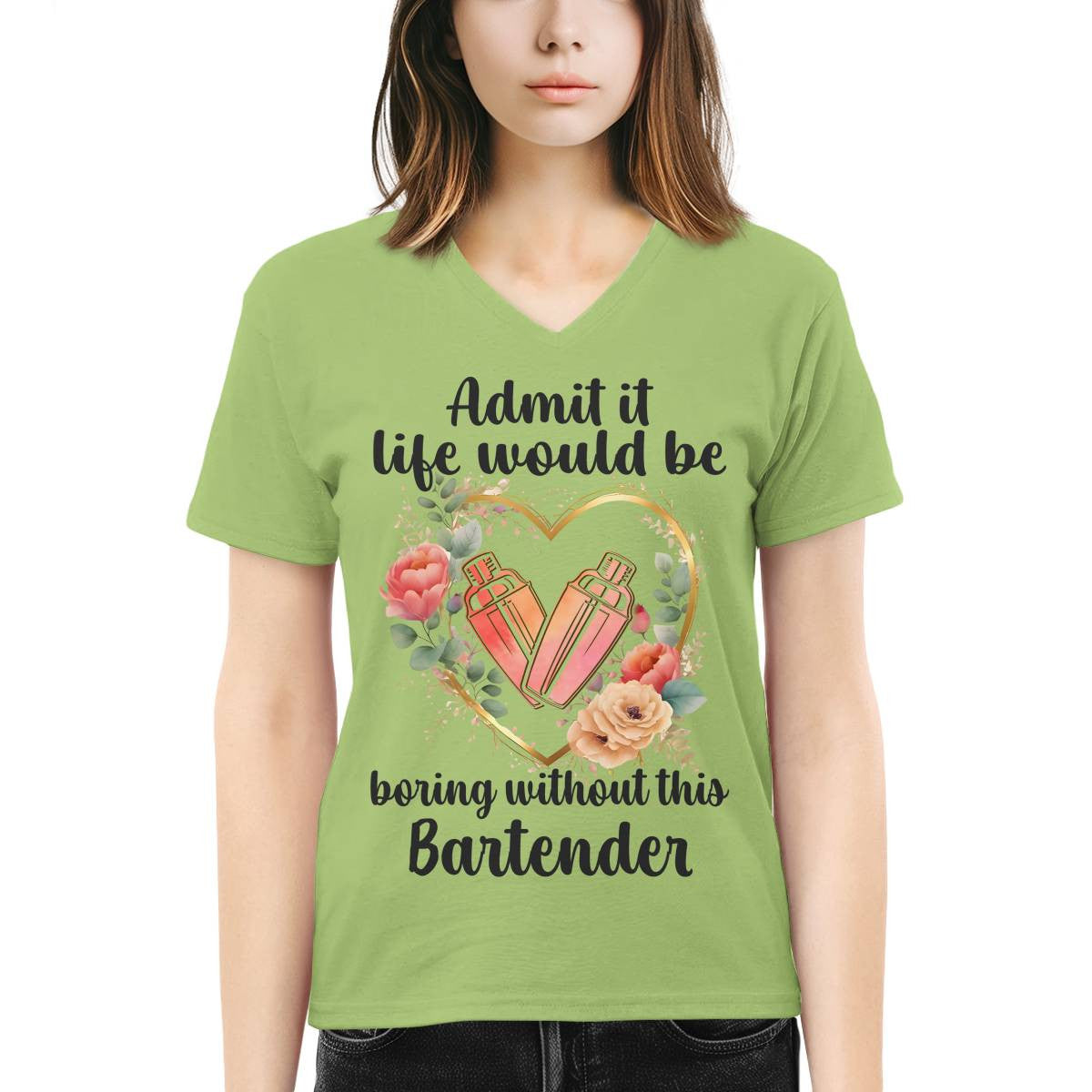 Admit it Life would be boring without this Bartender-T-shirt - grunx260804-0072
