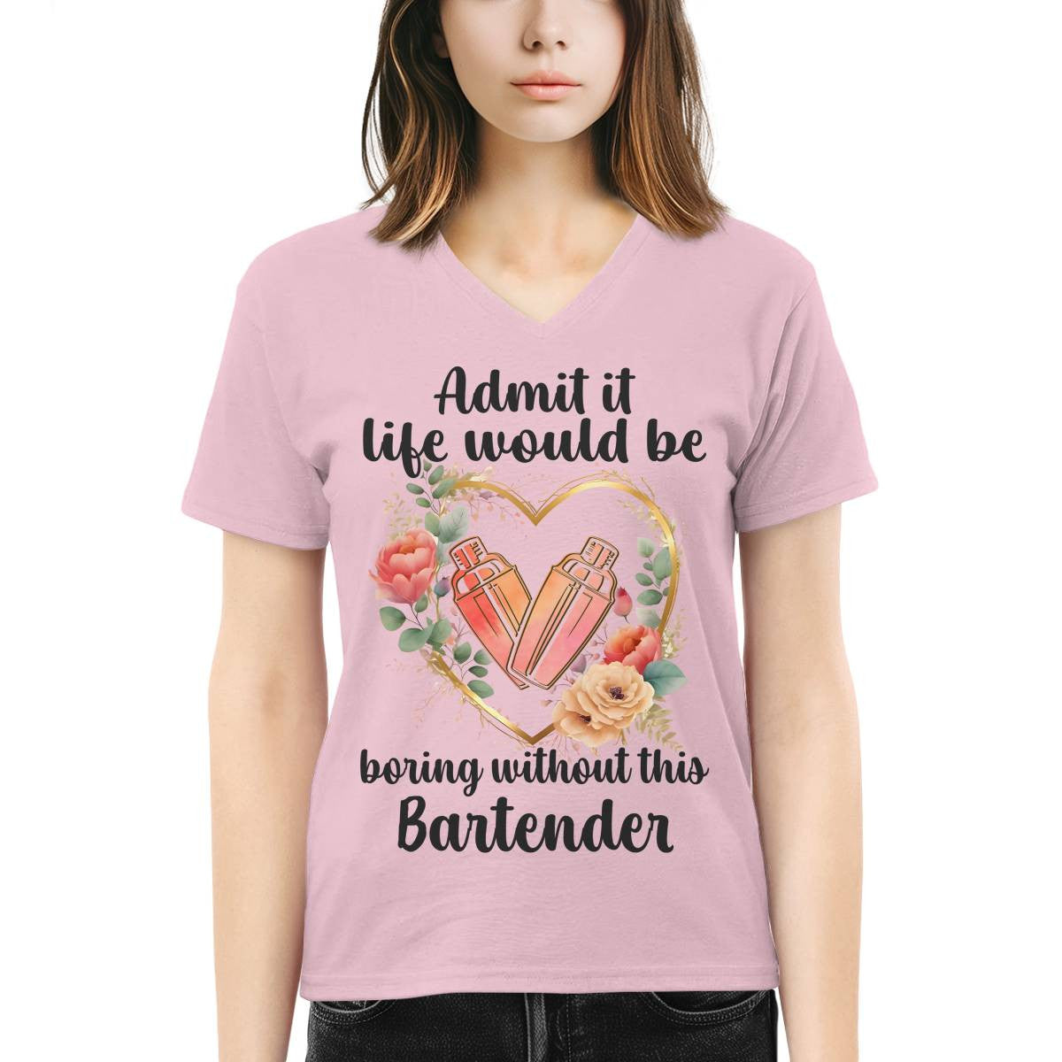 Admit it Life would be boring without this Bartender-T-shirt - grunx260804-0072
