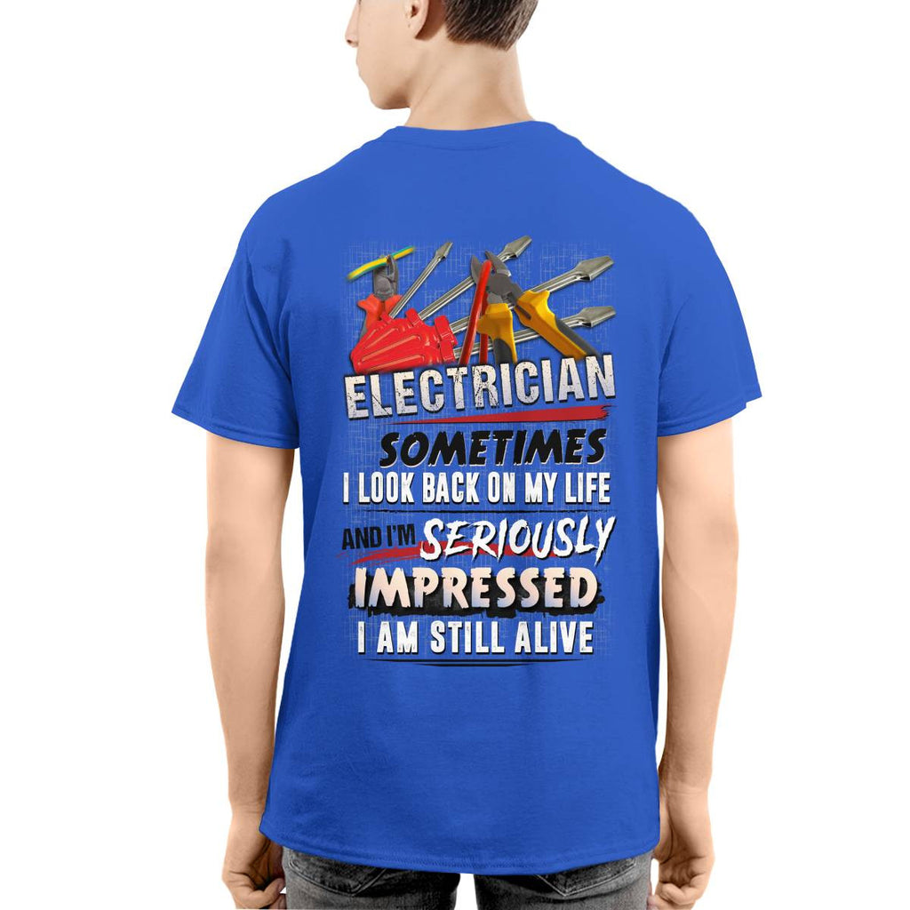 Awesome Electrician-T-shirt - grunx260804-0080