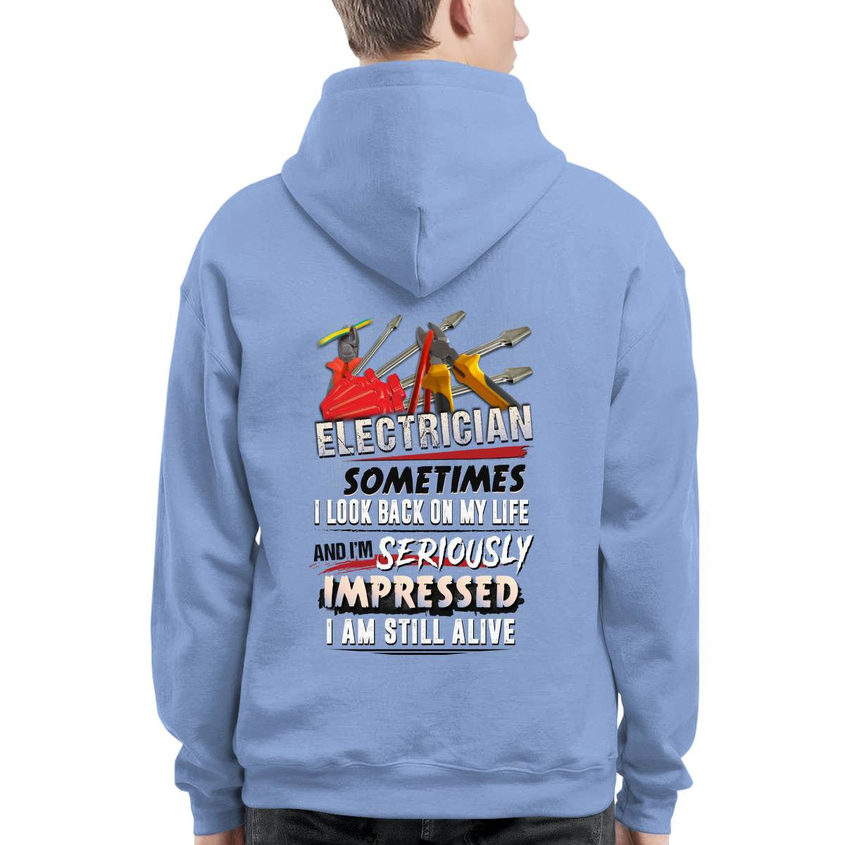 Awesome Electrician-T-shirt - grunx260804-0080