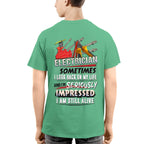 Awesome Electrician-T-shirt - grunx260804-0080