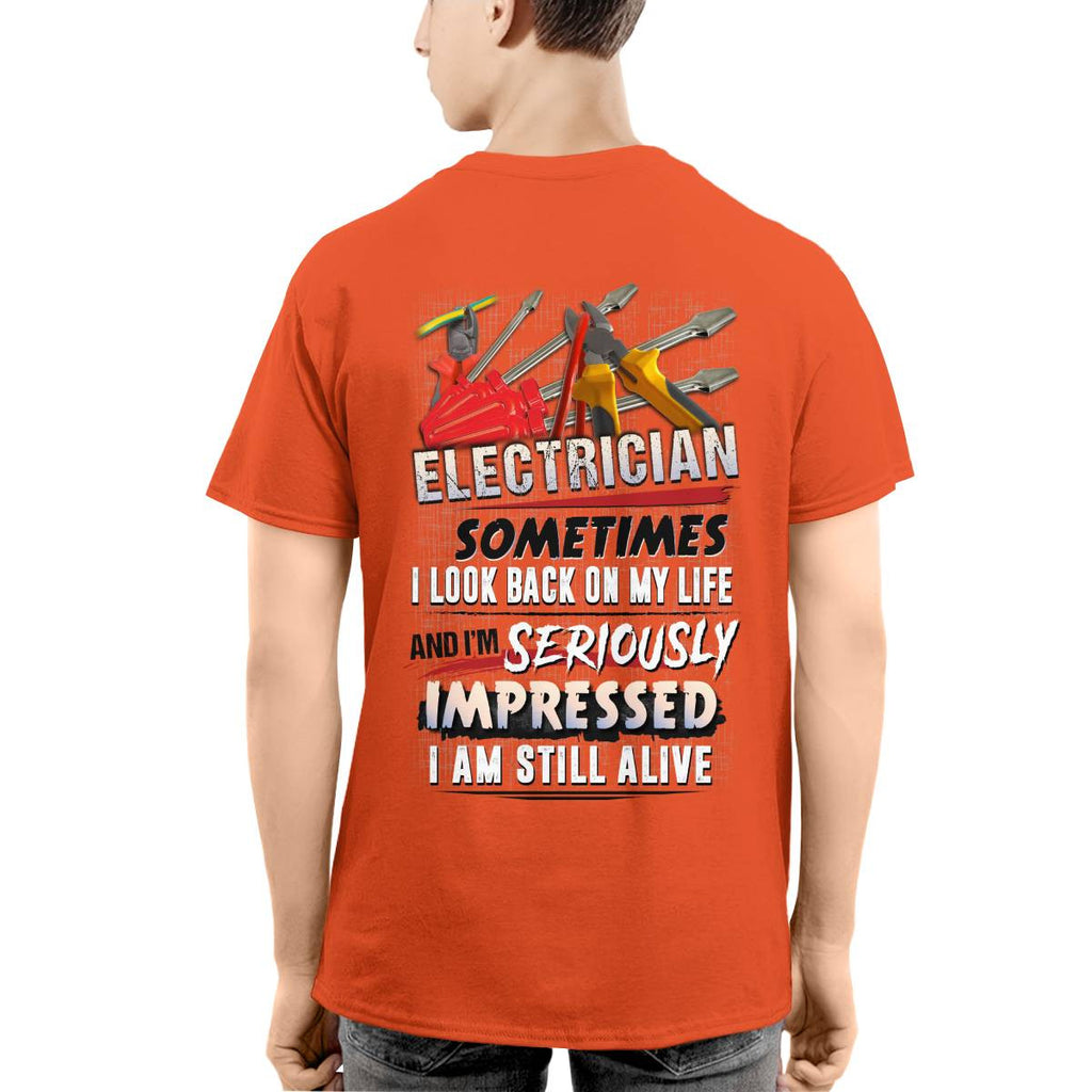 Awesome Electrician-T-shirt - grunx260804-0080
