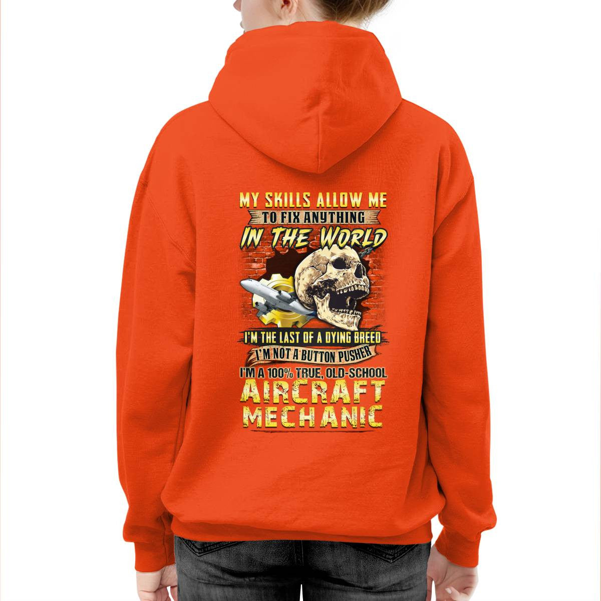 Awesome Aircraft Mechanic-T-shirt - grunx260804-0237