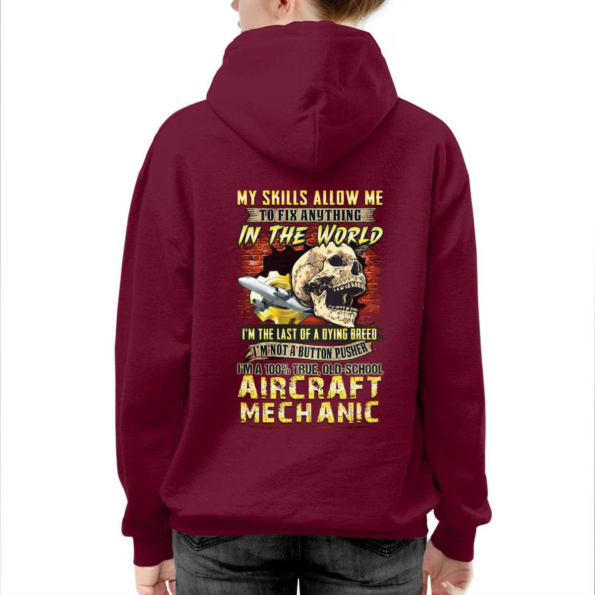 Awesome Aircraft Mechanic-T-shirt - grunx260804-0237