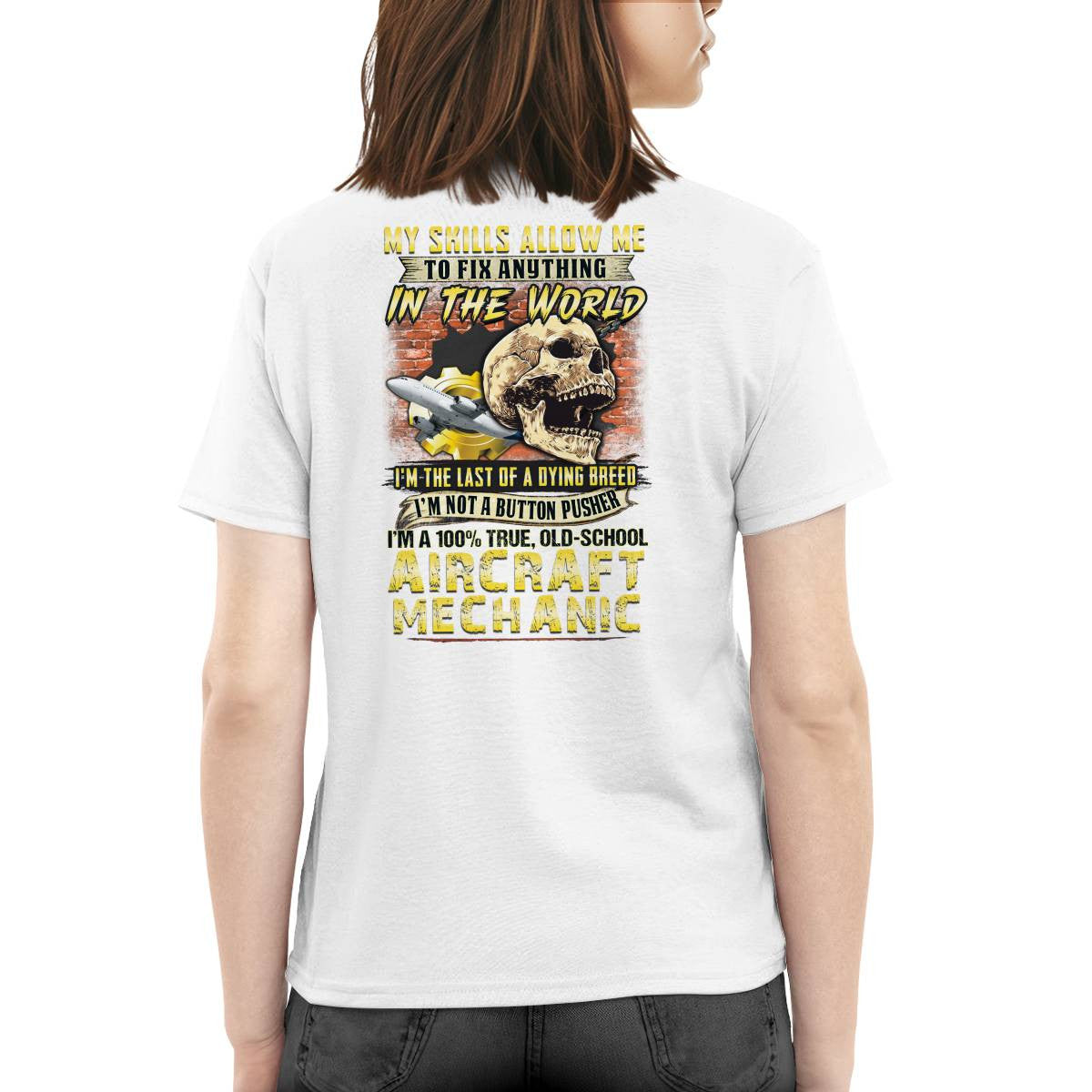 Awesome Aircraft Mechanic-T-shirt - grunx260804-0237