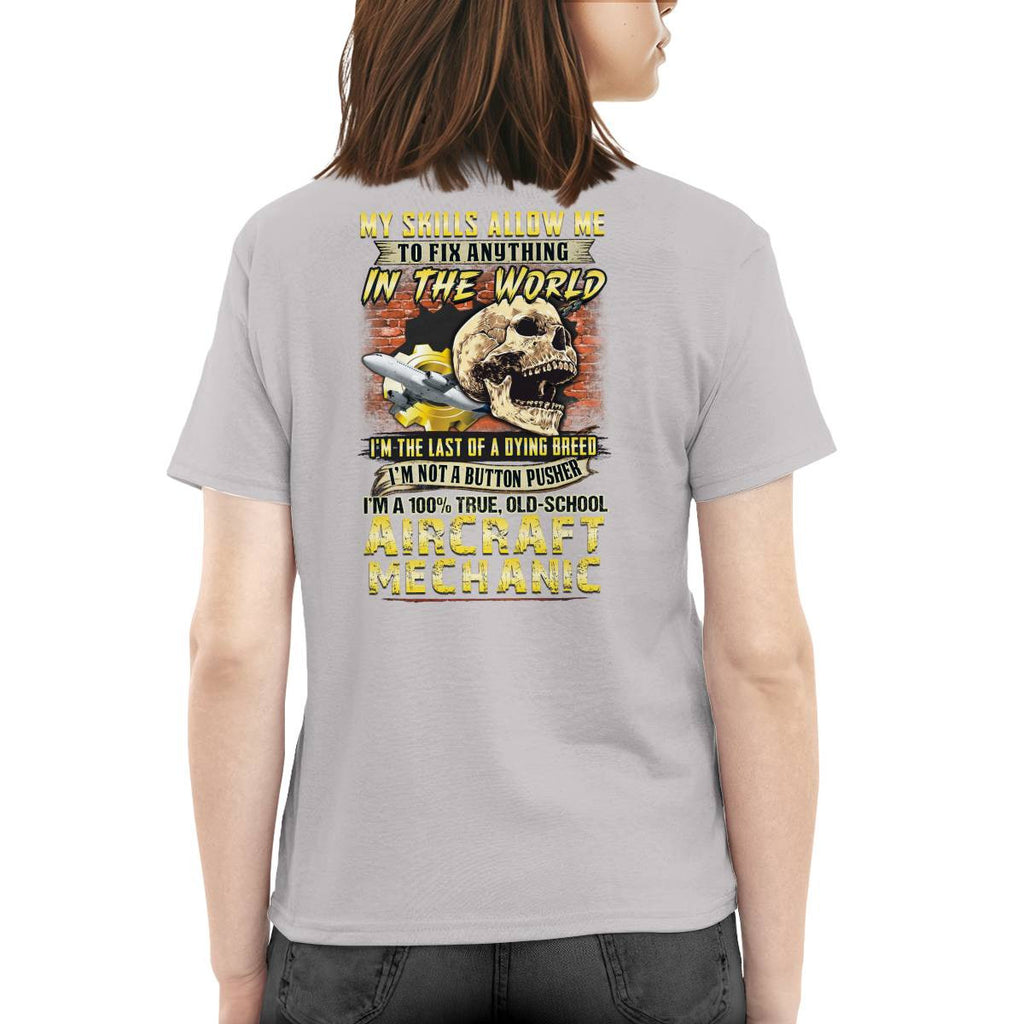 Awesome Aircraft Mechanic-T-shirt - grunx260804-0237