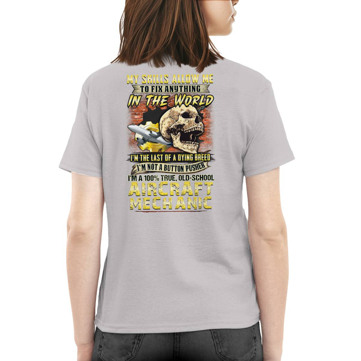 Awesome Aircraft Mechanic-T-shirt - grunx260804-0237