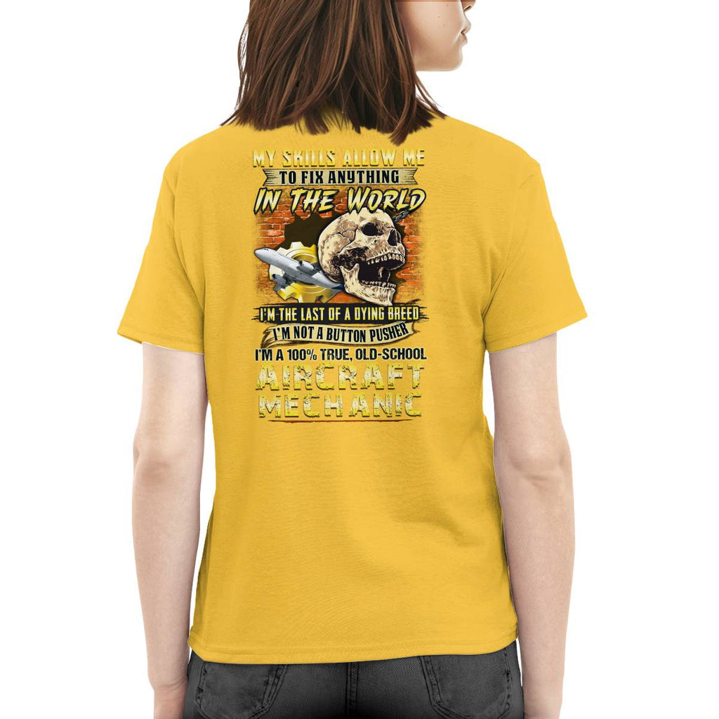 Awesome Aircraft Mechanic-T-shirt - grunx260804-0237
