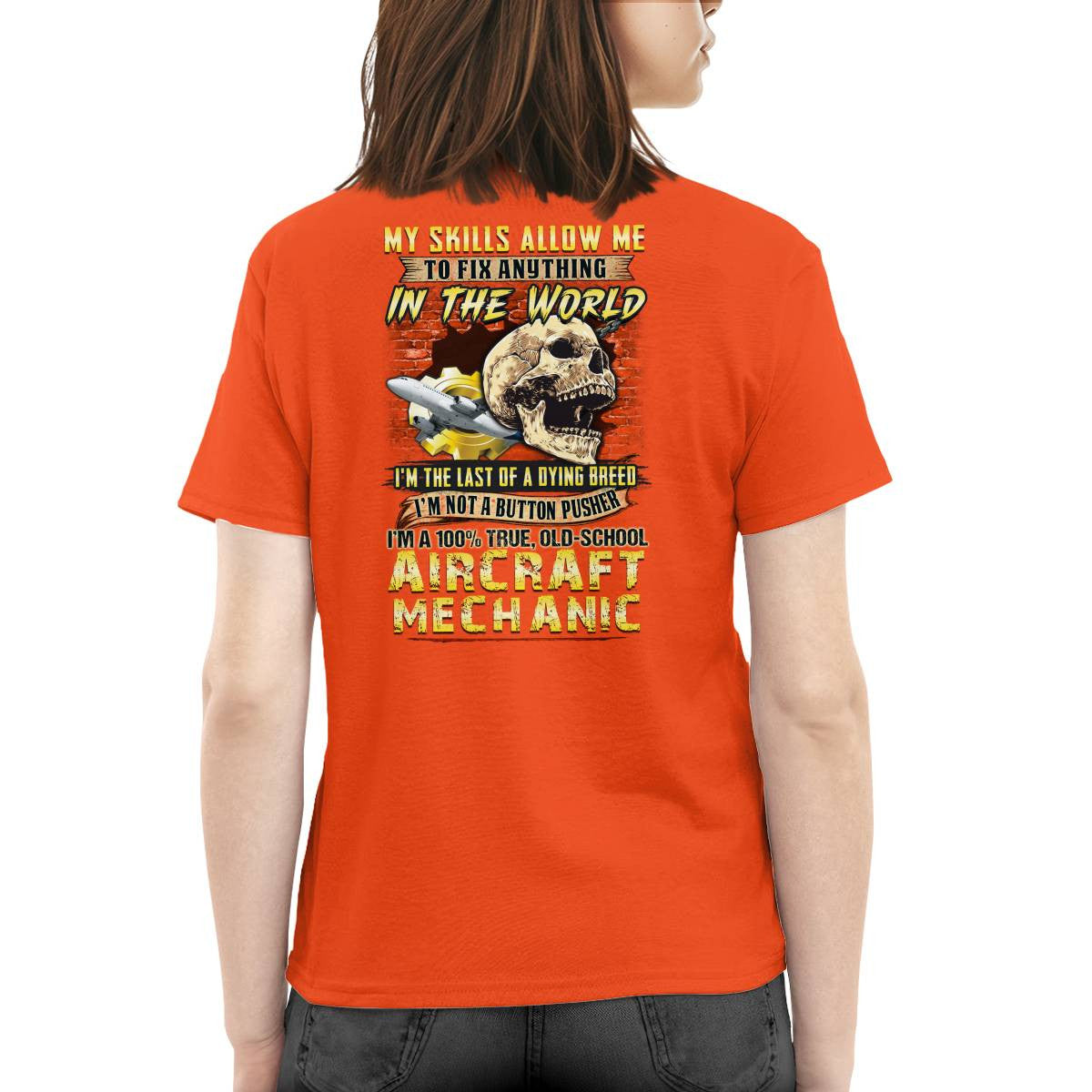 Awesome Aircraft Mechanic-T-shirt - grunx260804-0237