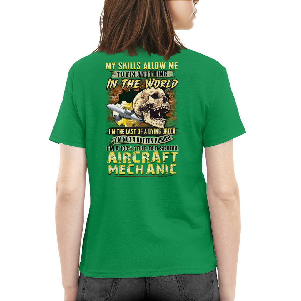 Awesome Aircraft Mechanic-T-shirt - grunx260804-0237