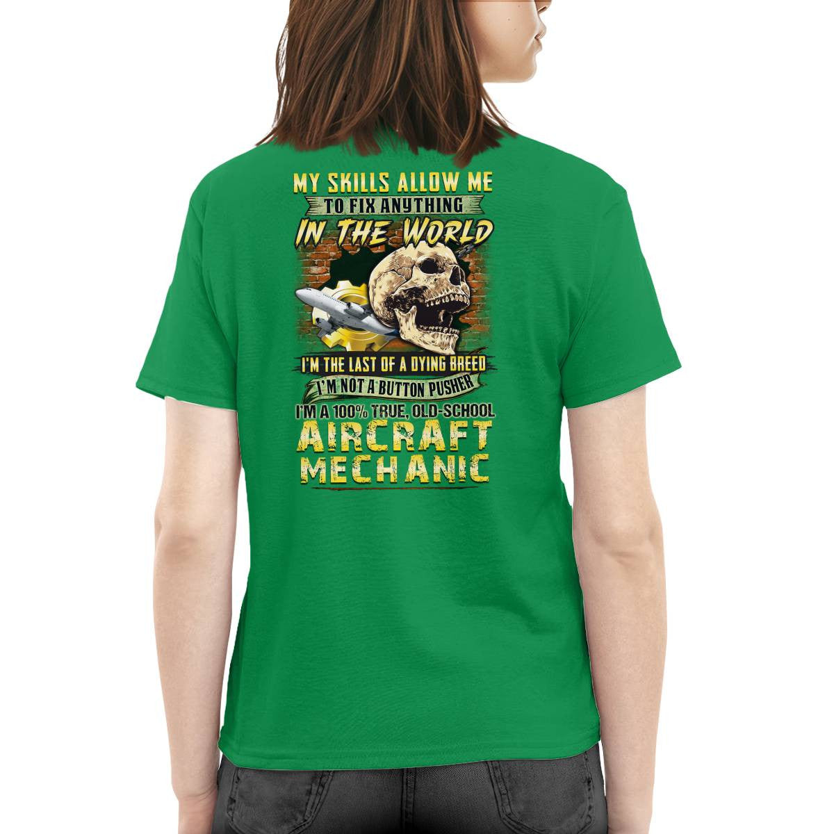 Awesome Aircraft Mechanic-T-shirt - grunx260804-0237