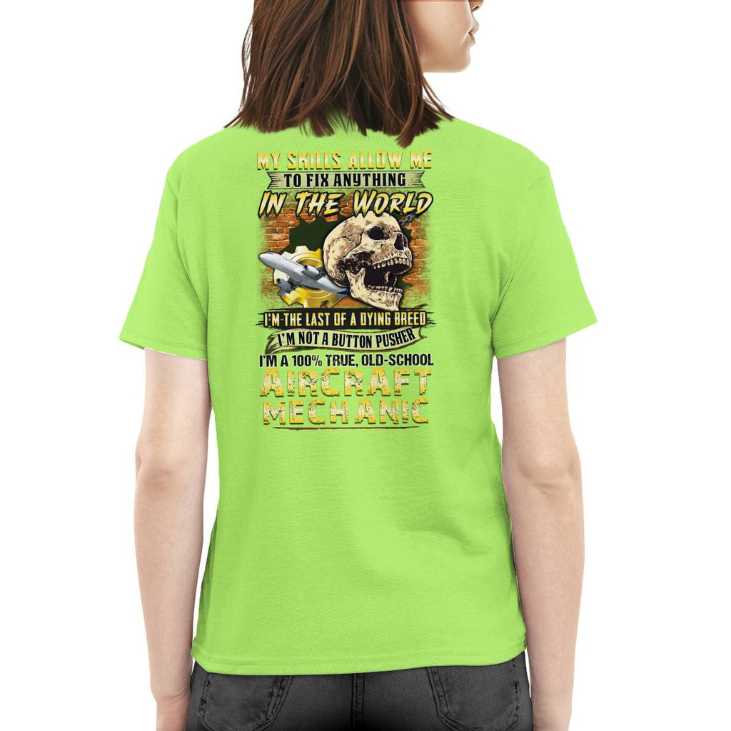 Awesome Aircraft Mechanic-T-shirt - grunx260804-0237