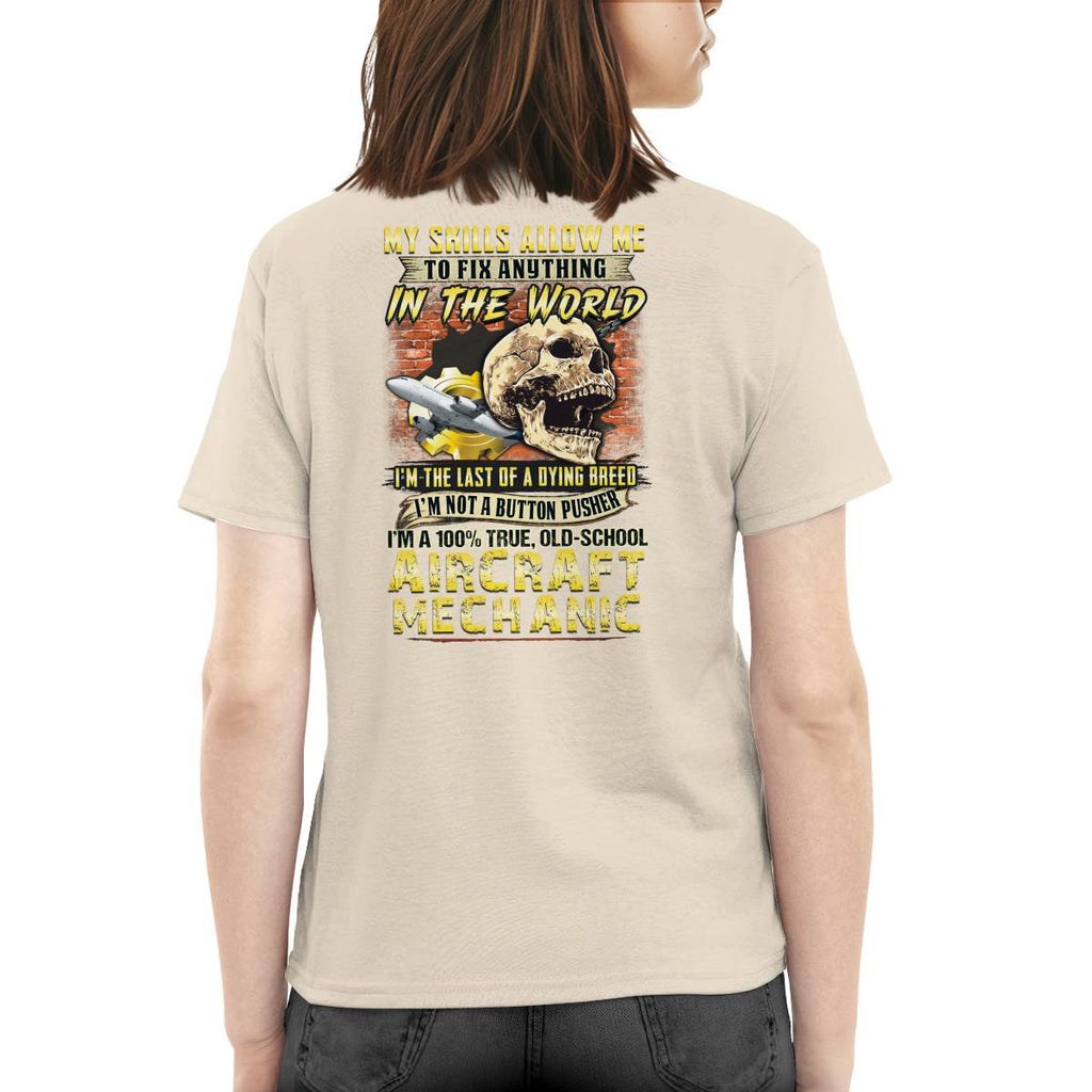 Awesome Aircraft Mechanic-T-shirt - grunx260804-0237