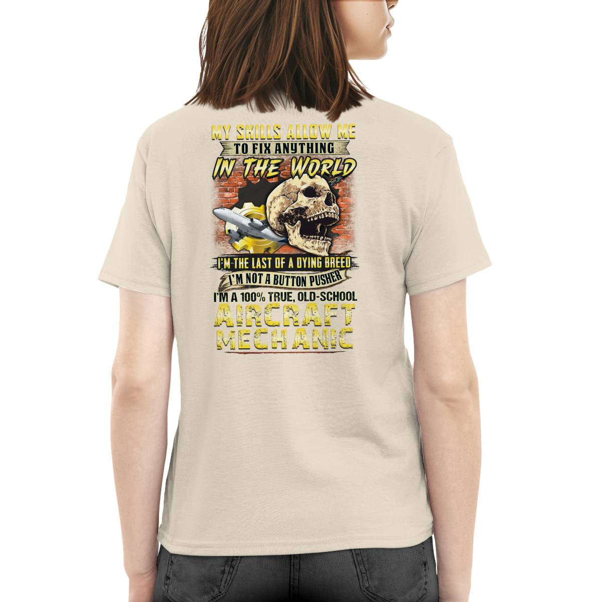 Awesome Aircraft Mechanic-T-shirt - grunx260804-0237