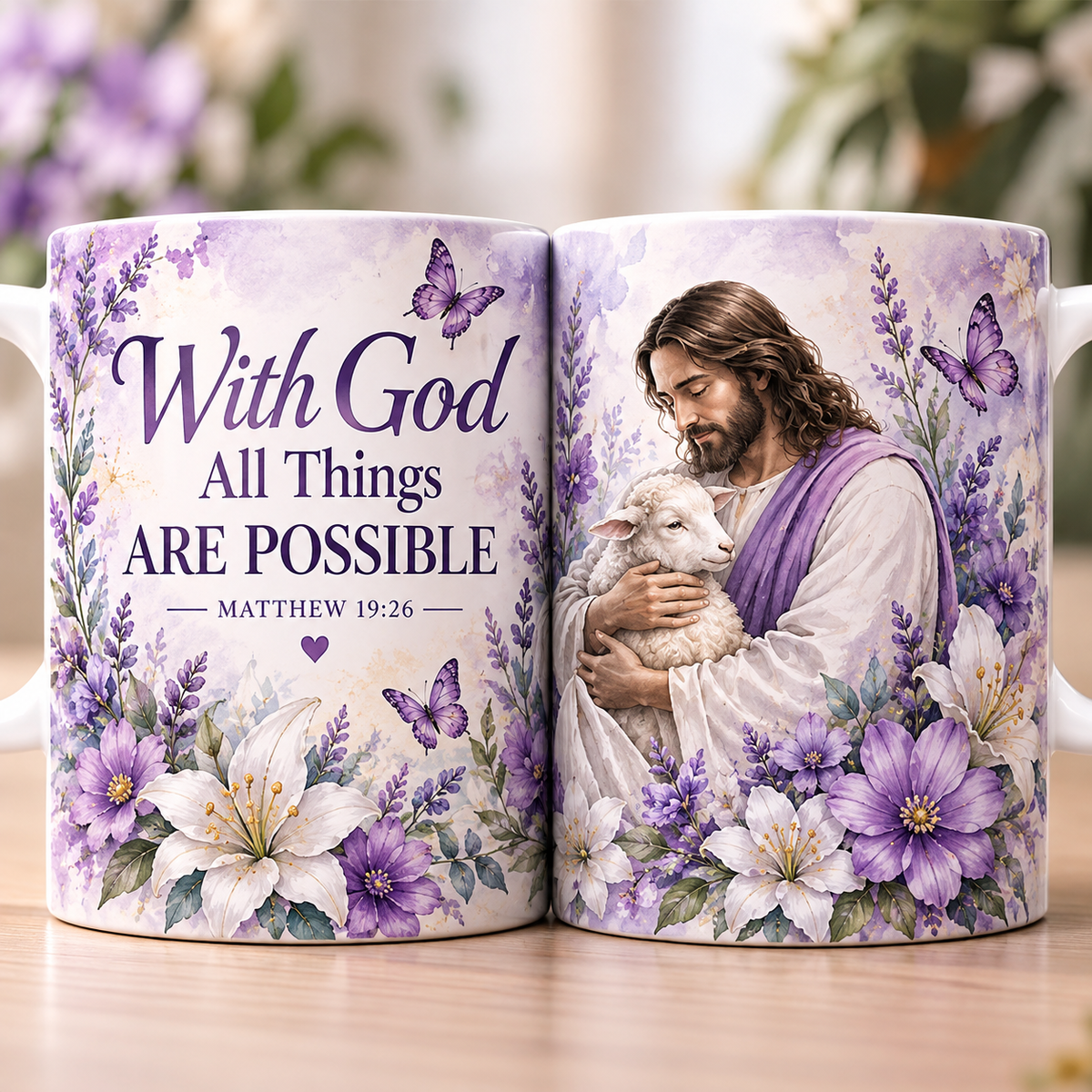 With God All Things Are Possible Coffee Mug