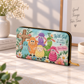 Personalized Colorful Sheep PU Leather Long Wallet