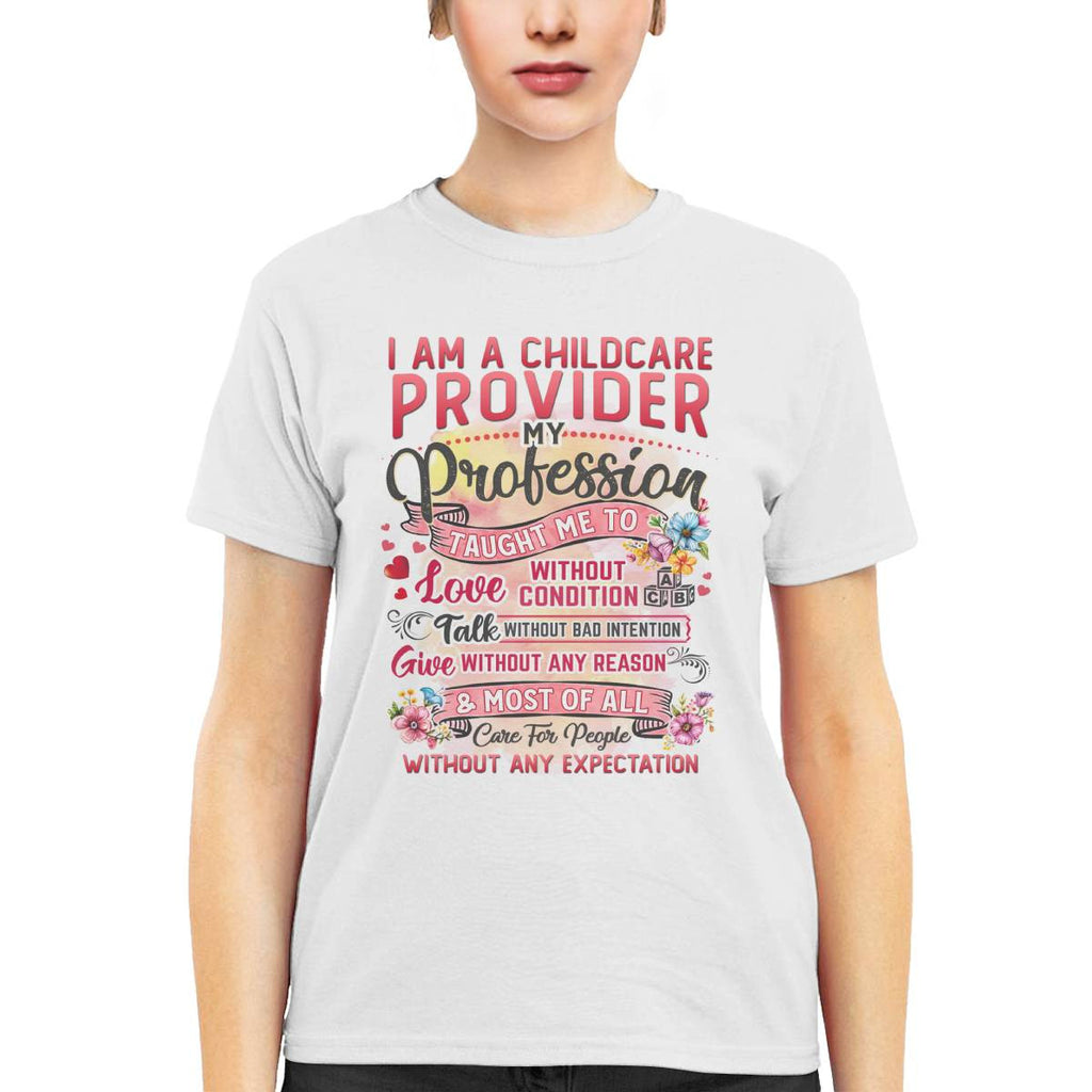 Awesome Childcare Provider-T-shirt-#F190624CONDI6FCHPRZ4