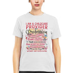 Awesome Childcare Provider-T-shirt-#F190624CONDI6FCHPRZ4