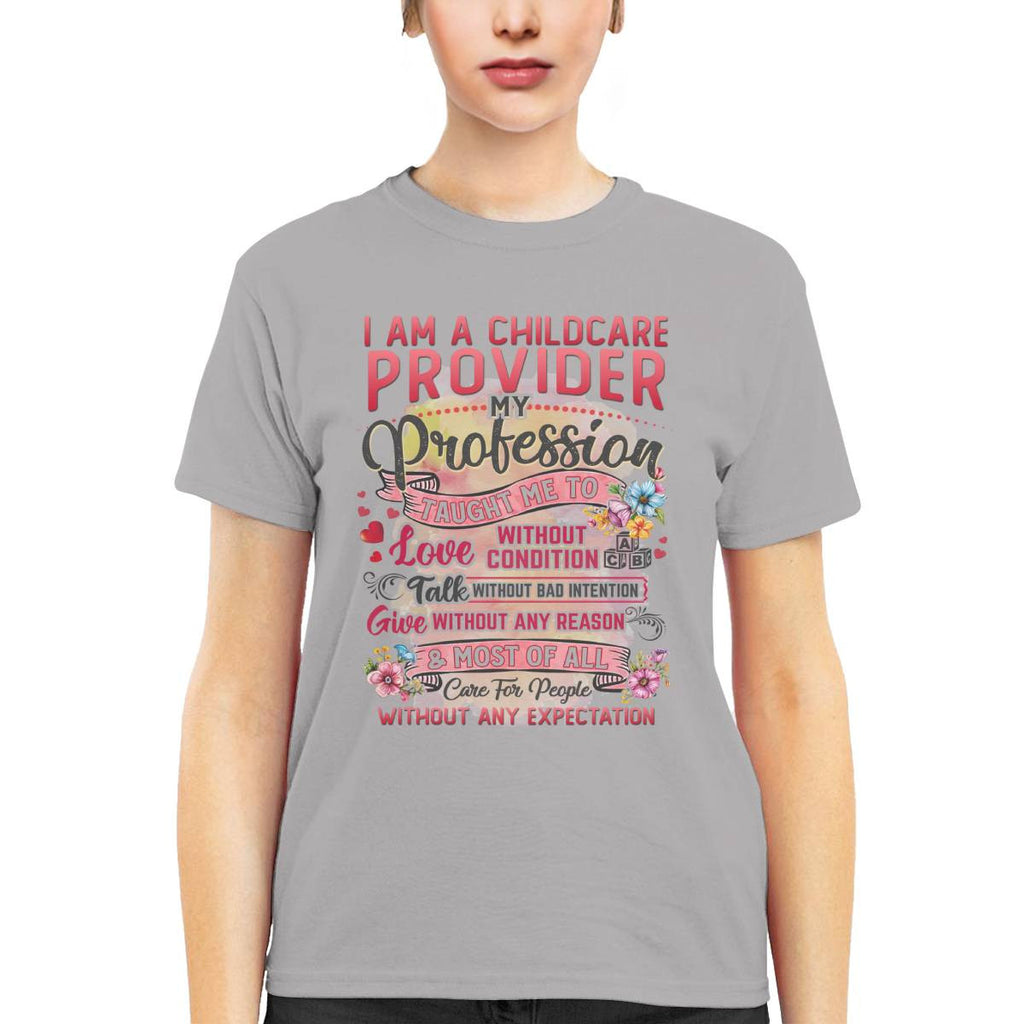 Awesome Childcare Provider-T-shirt-#F190624CONDI6FCHPRZ4