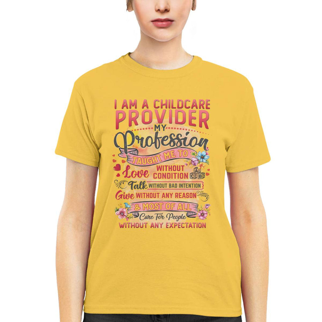 Awesome Childcare Provider-T-shirt-#F190624CONDI6FCHPRZ4