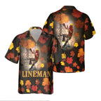 Awesome Lineman- AOP Pocket Hawaiian Shirt - grunx260804-0329
