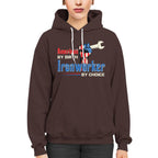 American By Birth Ironworker By Choice-T-shirt - grunx260804-0131