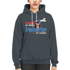 American By Birth Ironworker By Choice-T-shirt - grunx260804-0131