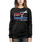 American By Birth Ironworker By Choice-T-shirt - grunx260804-0131
