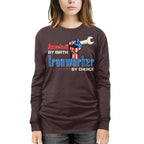 American By Birth Ironworker By Choice-T-shirt - grunx260804-0131