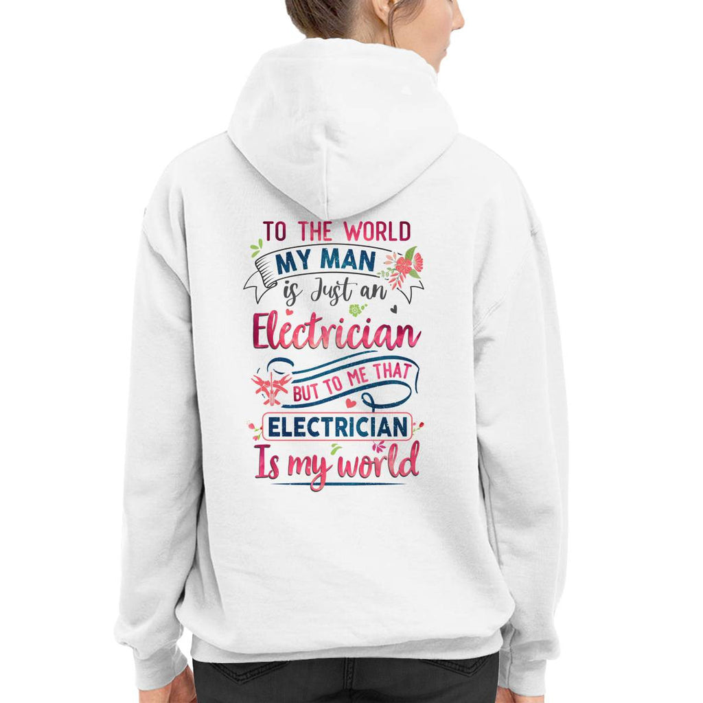 Awesome Electrician's Lady -Hoodie - grunx260804-0065