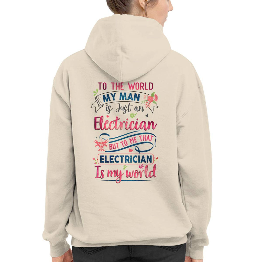 Awesome Electrician's Lady -Hoodie - grunx260804-0065