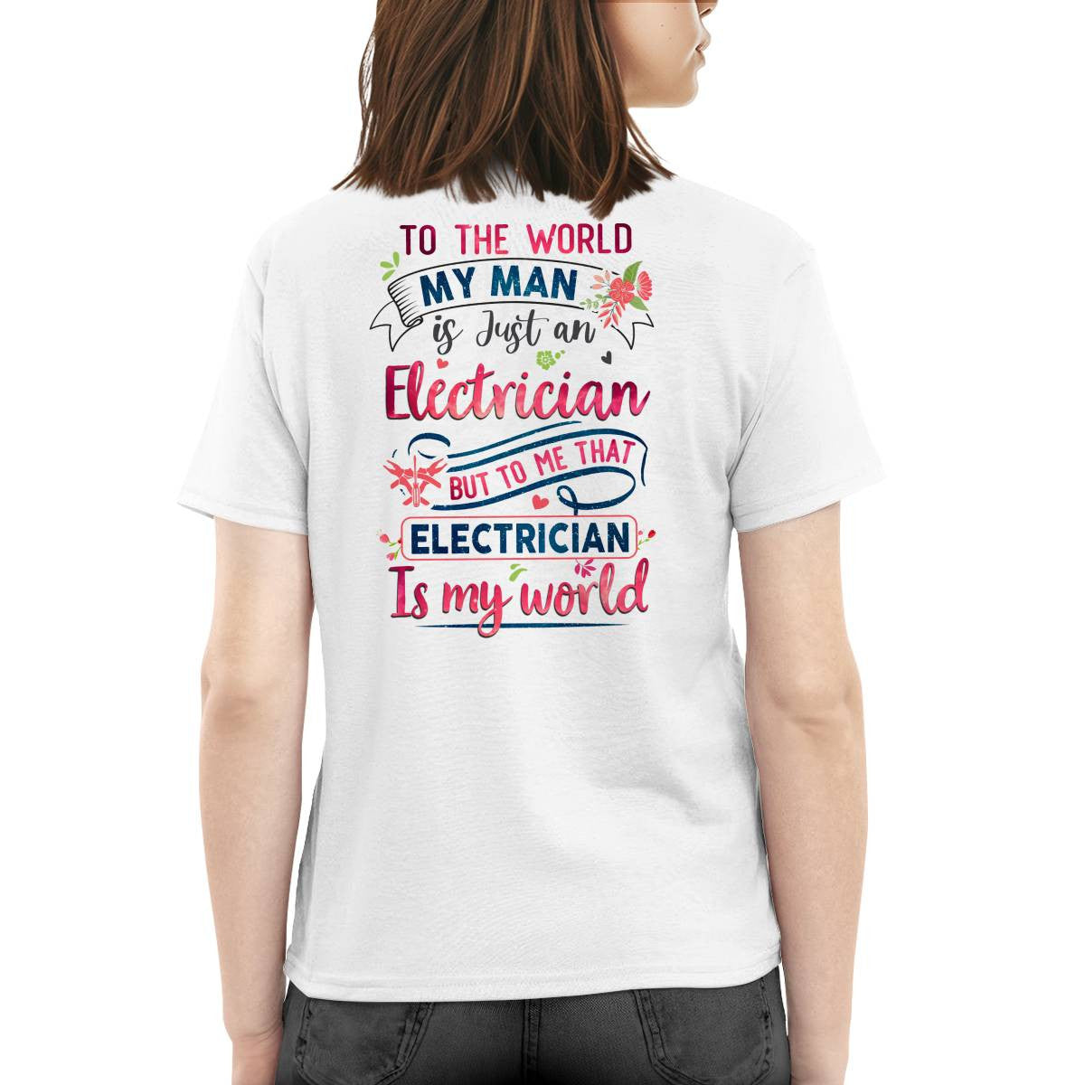 Awesome Electrician's Lady -Hoodie - grunx260804-0065