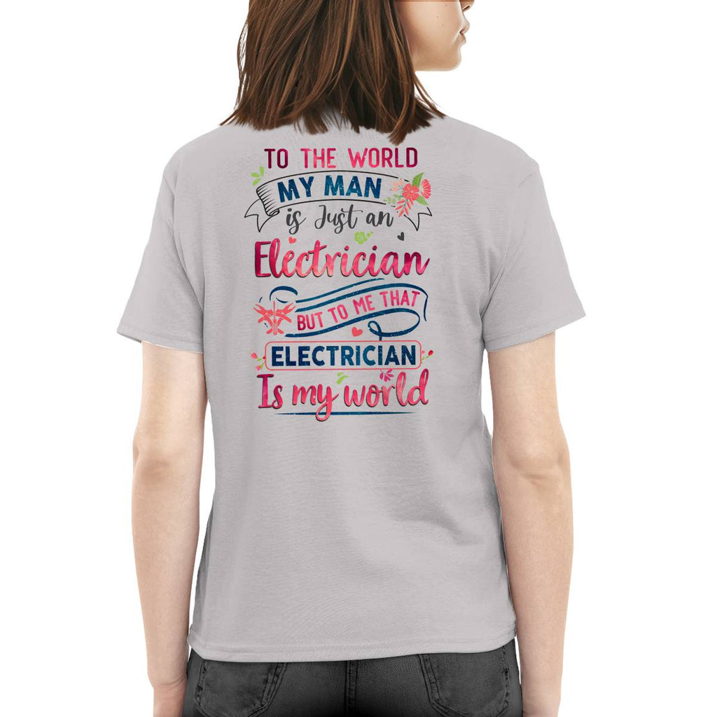Awesome Electrician's Lady -Hoodie - grunx260804-0065