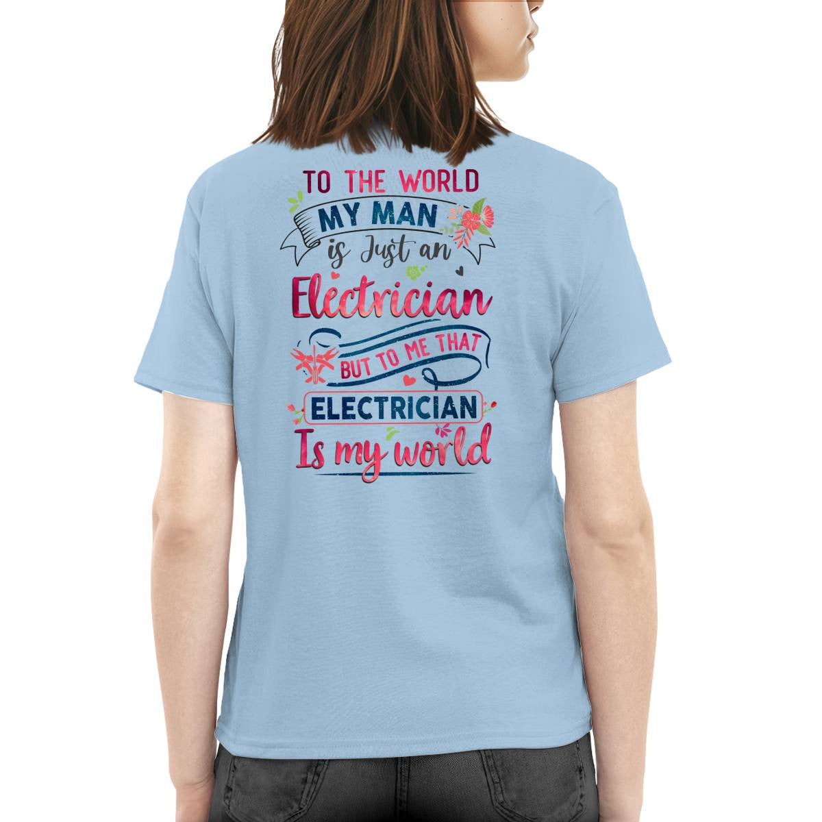 Awesome Electrician's Lady -Hoodie - grunx260804-0065