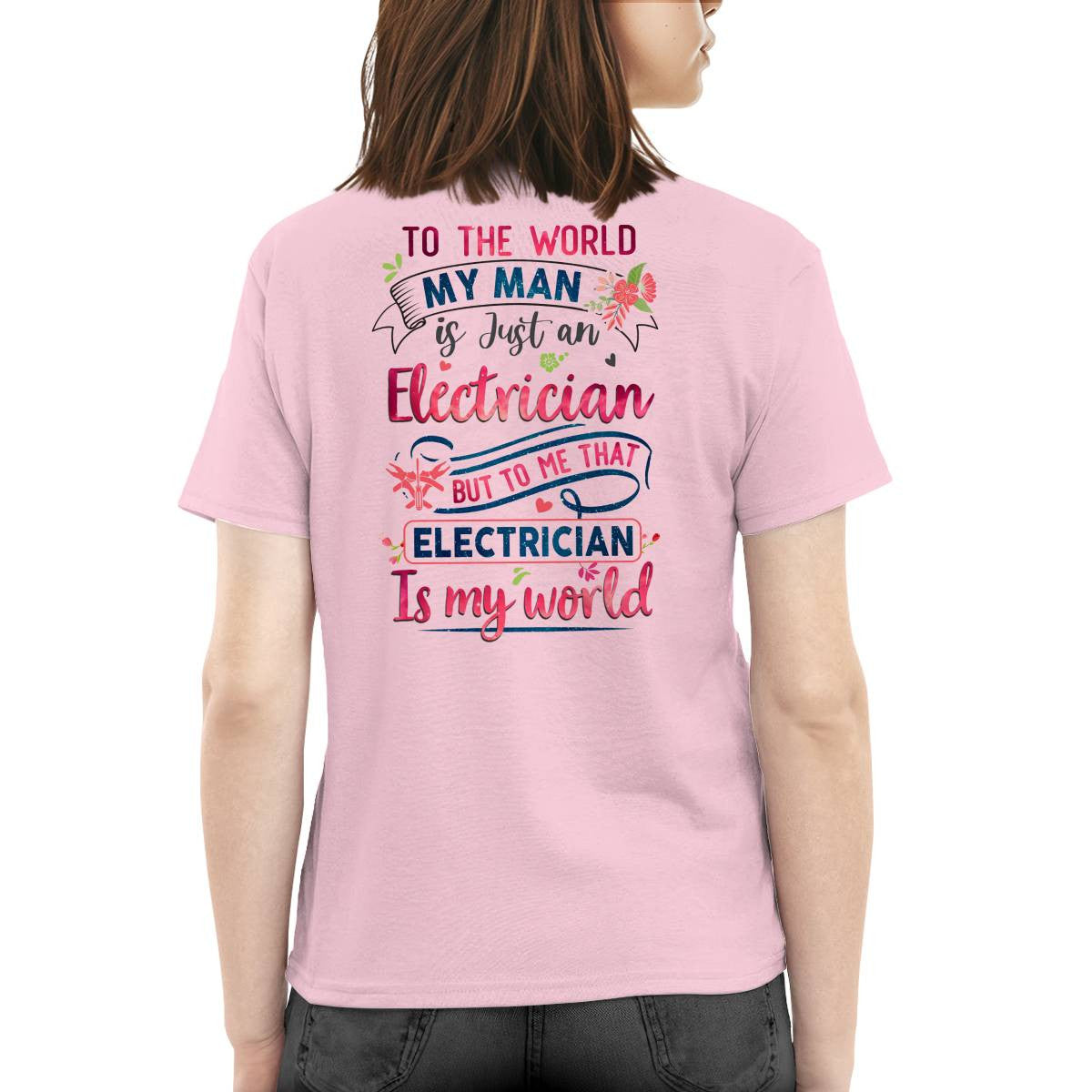Awesome Electrician's Lady -Hoodie - grunx260804-0065