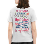 Awesome Electrician's Lady -Hoodie - grunx260804-0065
