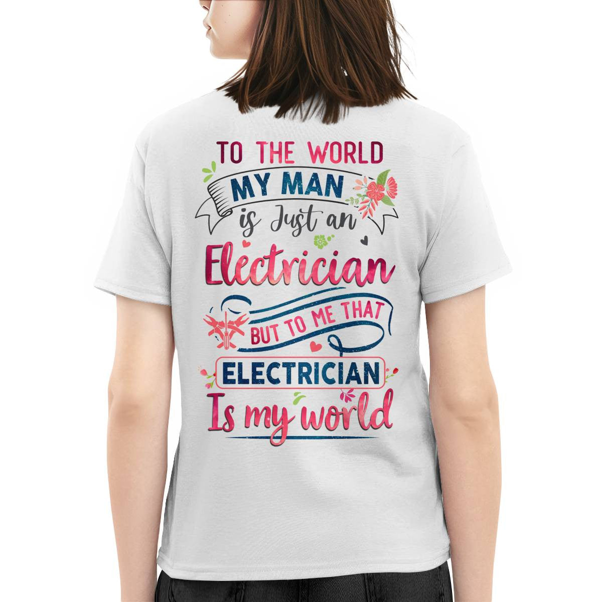 Awesome Electrician's Lady -Hoodie - grunx260804-0065