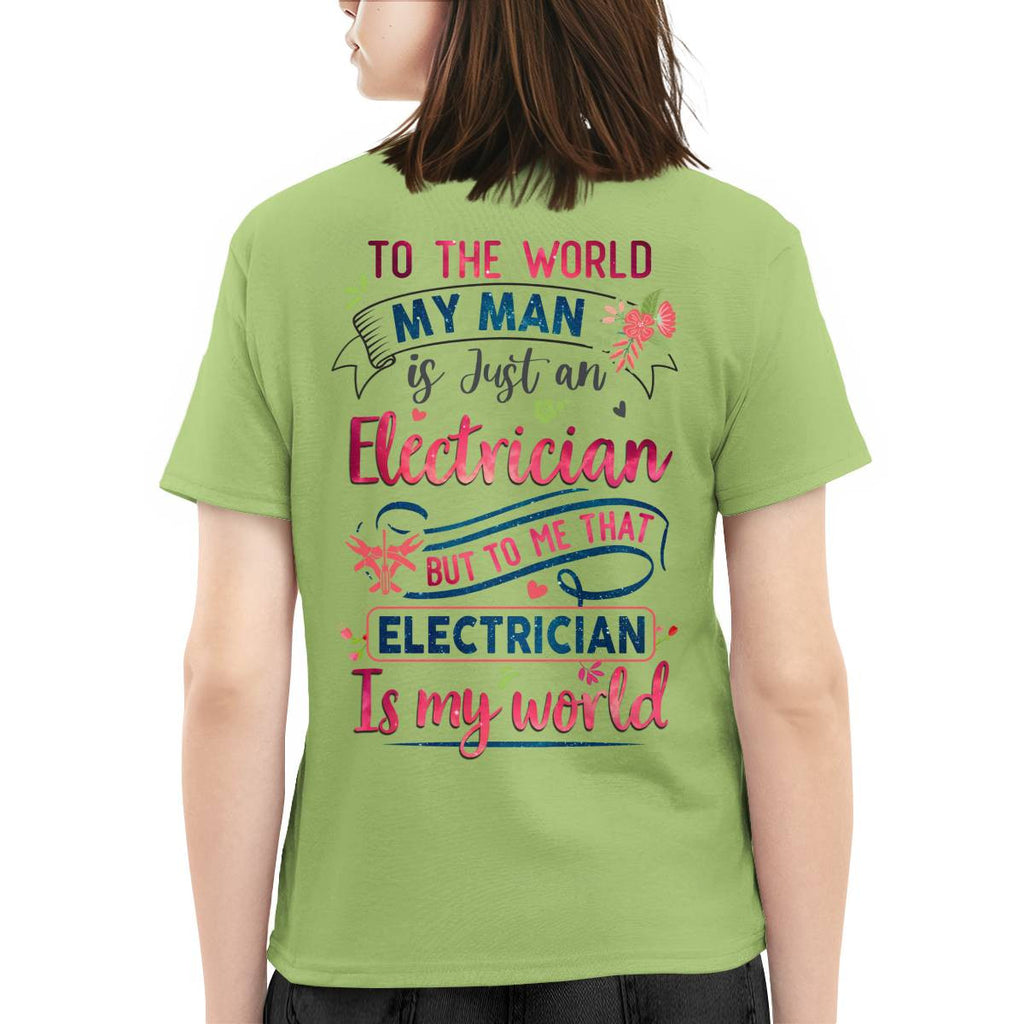 Awesome Electrician's Lady -Hoodie - grunx260804-0065