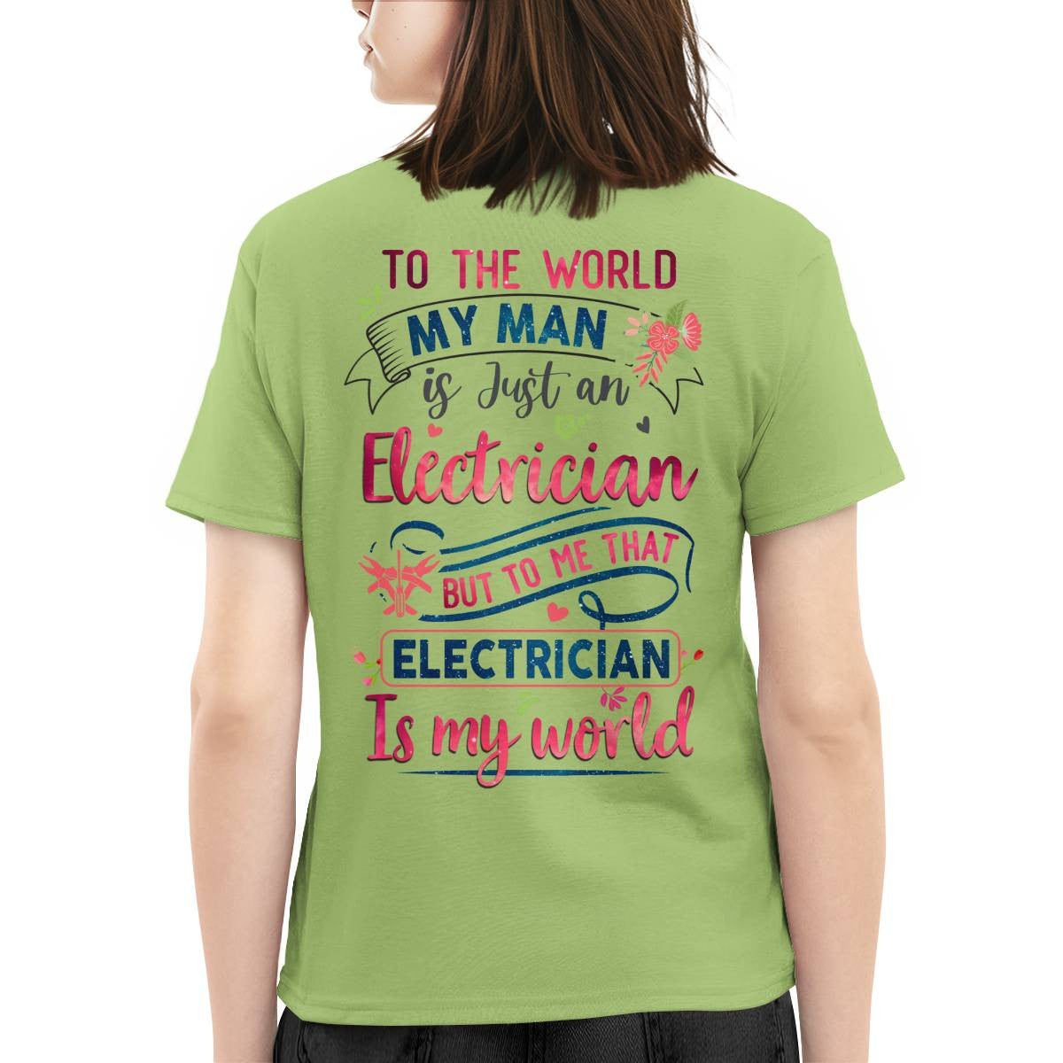 Awesome Electrician's Lady -Hoodie - grunx260804-0065