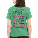 Awesome Electrician's Lady -Hoodie - grunx260804-0065