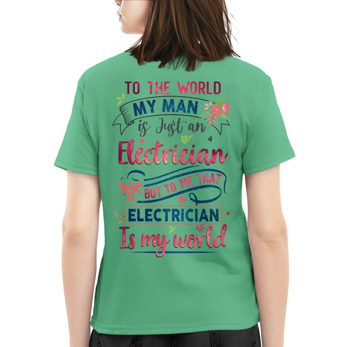 Awesome Electrician's Lady -Hoodie - grunx260804-0065