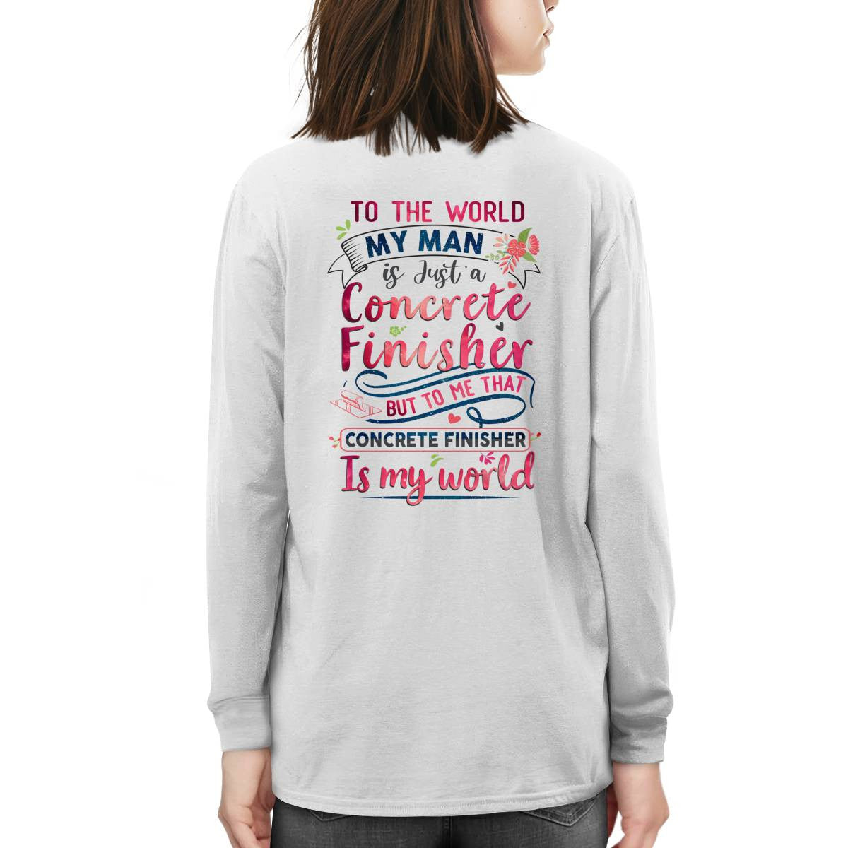 Awesome Concrete Finisher's Lady-Hoodie - grunx260804-0002