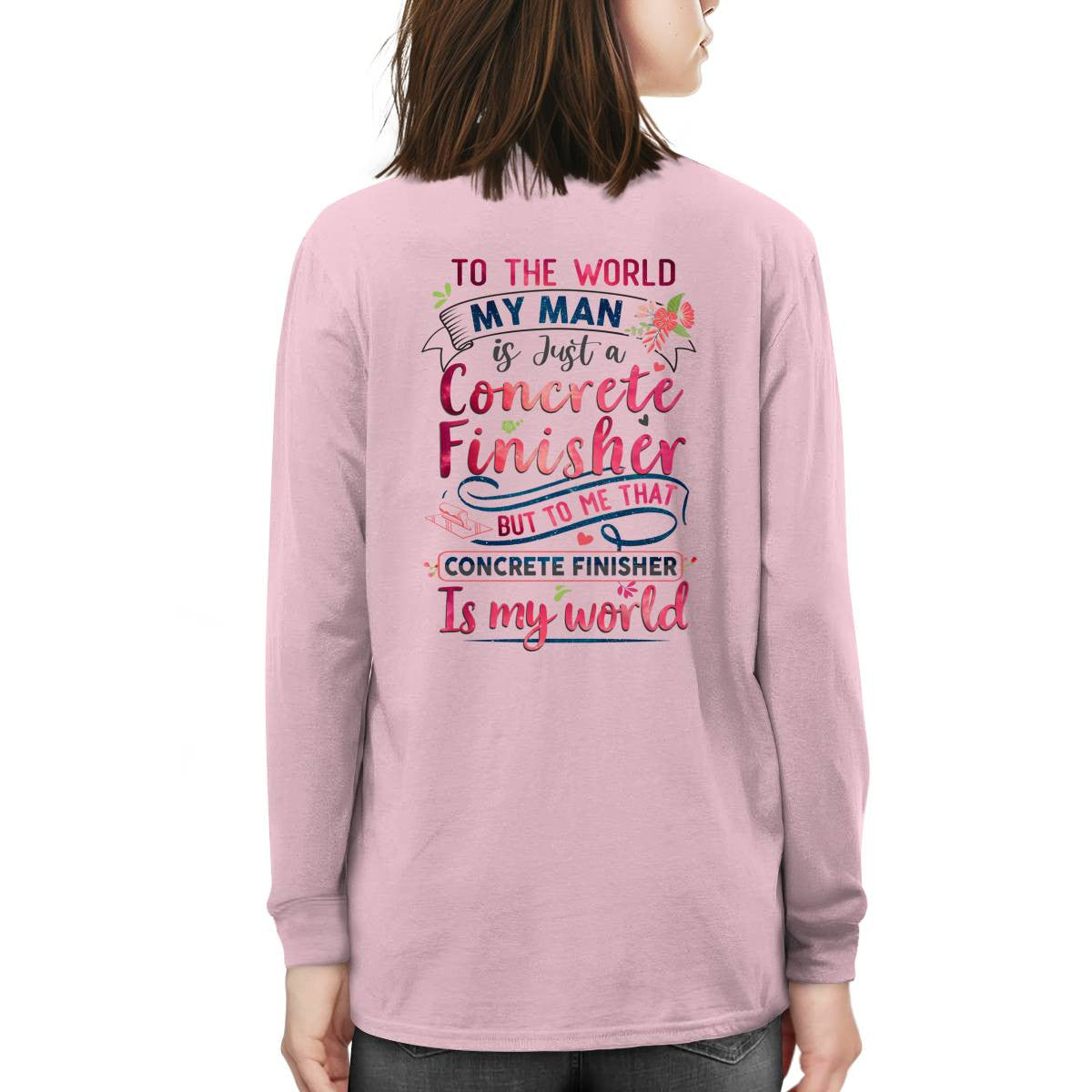 Awesome Concrete Finisher's Lady-Hoodie - grunx260804-0002