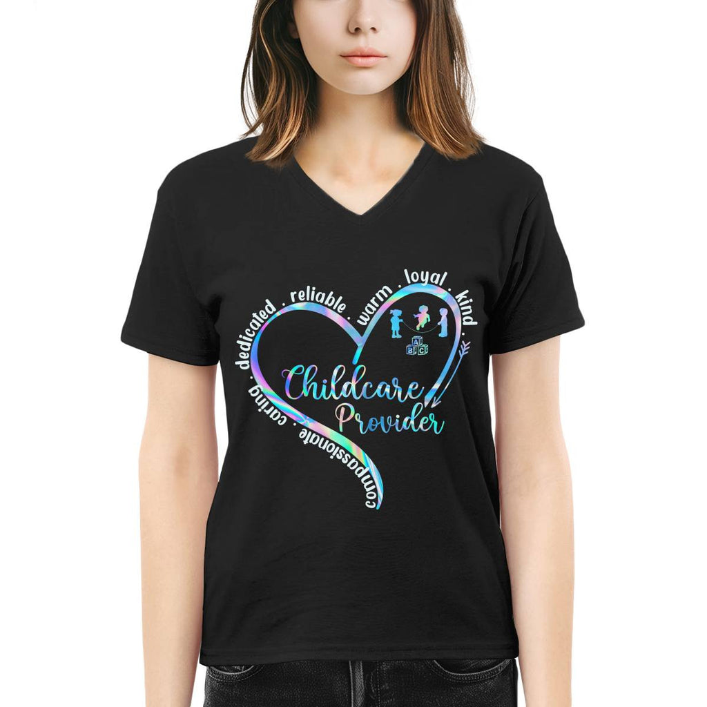 Awesome Childcare Provider-T-Shirt-#F130924WARM2FCHPRZ4