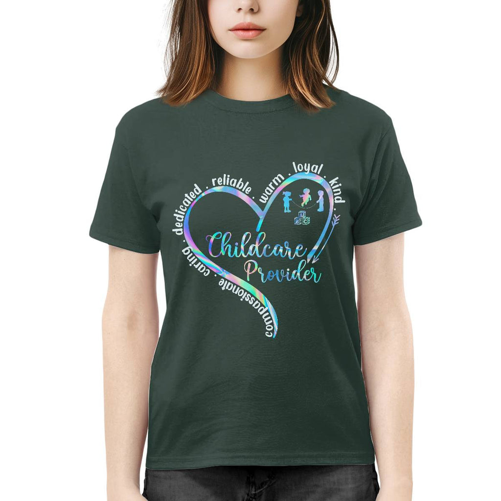 Awesome Childcare Provider-T-Shirt-#F130924WARM2FCHPRZ4