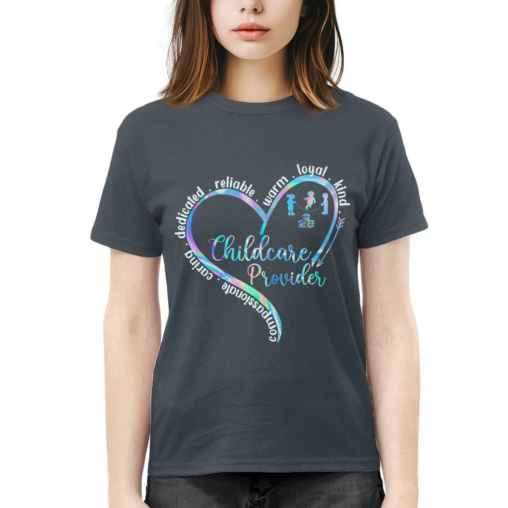 Awesome Childcare Provider-T-Shirt-#F130924WARM2FCHPRZ4