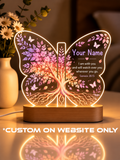 Genesis 28:15 Butterfly Tree Personalized LED Night Light