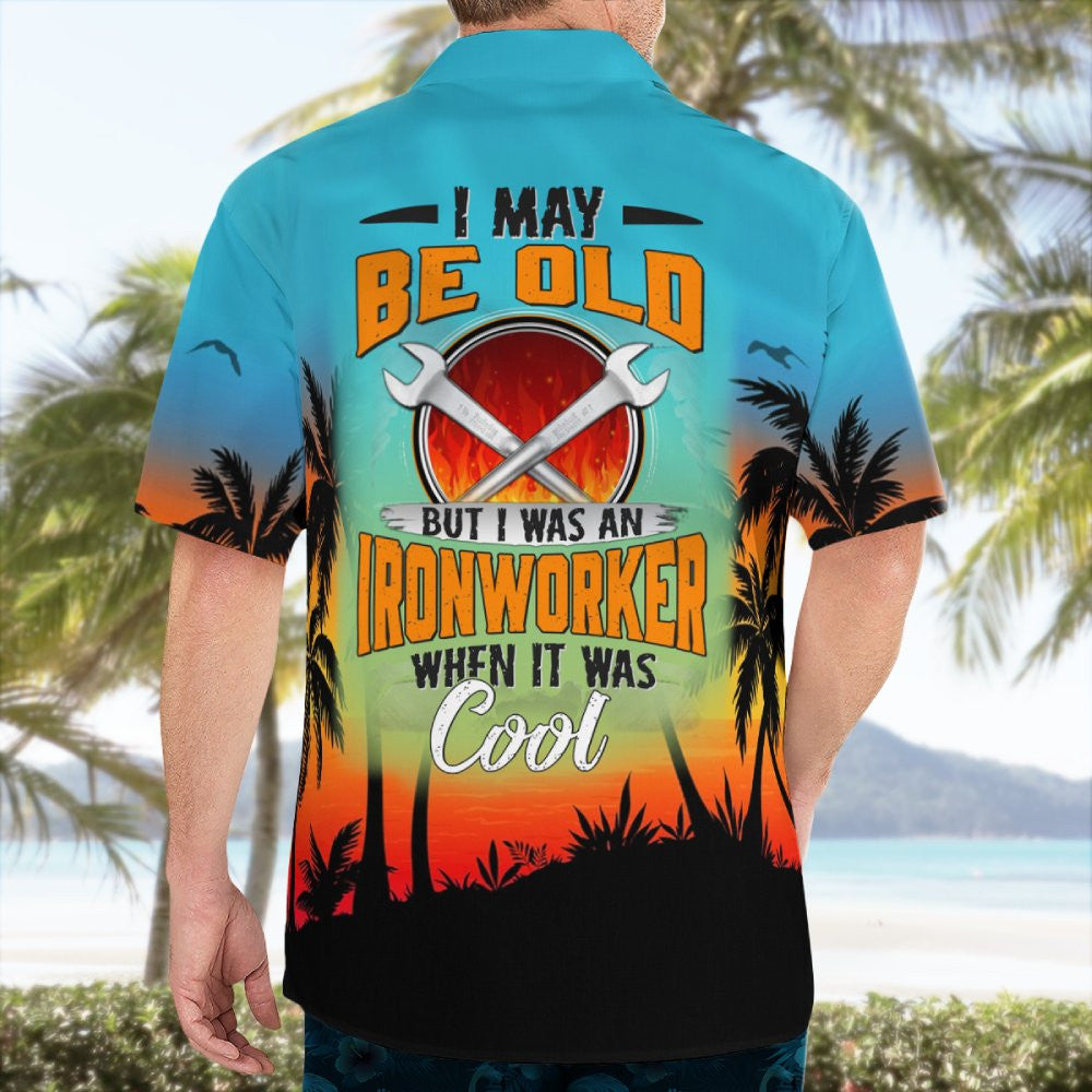 Awesome ironworker-AOP Hawaii Shirt - grunx260804-0260