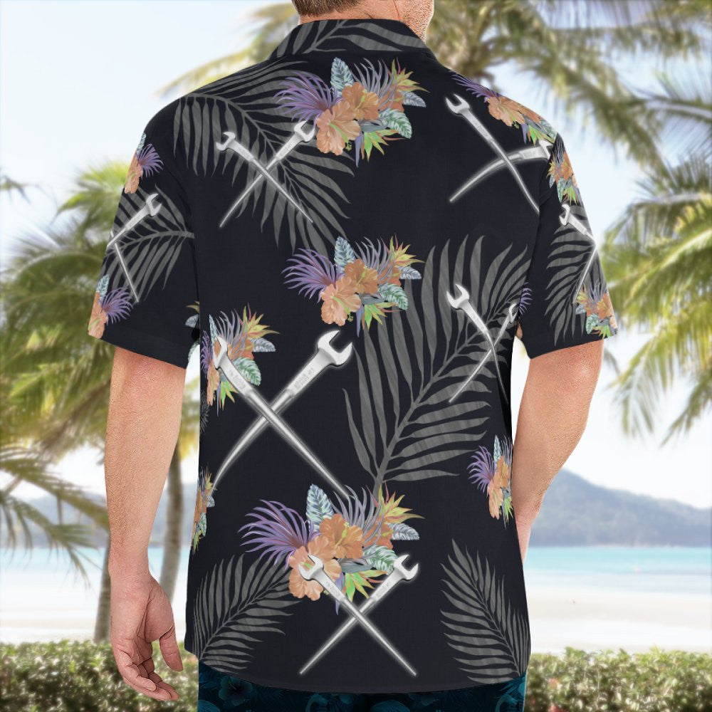 Awesome Ironworker- AOP Hawaiian Shirt - grunx260804-0264